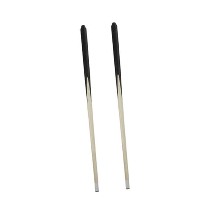 Abaodam 2Pcs Pool Cue for Lightweight Wooden Billiard Cue Sticks Portable Short Design for Easy Carrying for Beginners and Teens