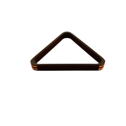 TEC Solid Wood Billiard 8-Ball Triangle / 9-Ball Diamond Pool Ball Racks for 2-1/4" Pool Balls