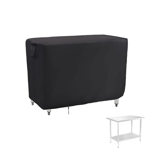 36 Inch Outdoor Prep Table Cover,Waterproof Patio Stainless Steel Table Work Cover,Outdoor Grill Cart Pizza Oven Tables Covers - 36 x 24 x 35 Inch - size: 36" x 24" x 35" Inch