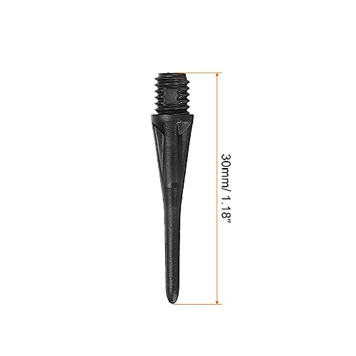 PATIKIL Plastic Dart Tips 2BA Thread Soft Dart Tips Replacement Plastic Soft Tip Dart Accessories