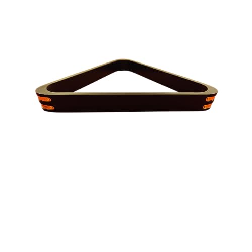 TEC Solid Wood Billiard 8-Ball Triangle / 9-Ball Diamond Pool Ball Racks for 2-1/4" Pool Balls