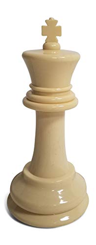 MegaChess Individual Chess Piece - King - 8 Inches Tall - White - color: 2. White