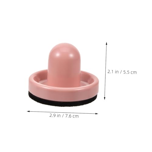 VICASKY 2pcs Boys and Girls Air Hockey Pusher Paddles Ice Hockey Machine Accessories Abs Plastic for Home Entertainment