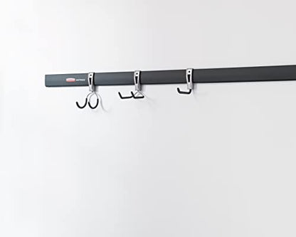 Rubbermaid FastTrack Compact Hook for Garage Organization, Soft Grip, Ideal For Cords/Ropes/Small Hoses/Camping Chairs - style: Compact Hook