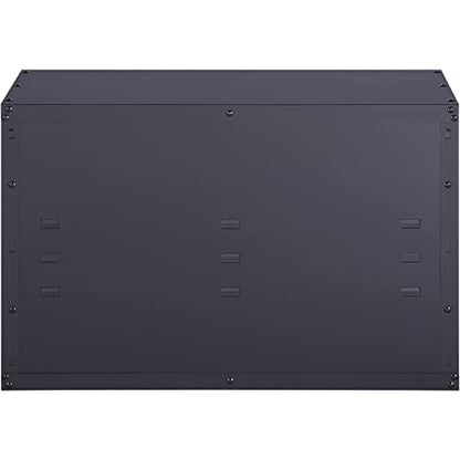 VEVOR Metal Storage Cabinet, 120lbs Load Capacity per Shelf, 20'' Tall Wall-Mounted Powder-Coating Steel Garage Cabinet with Adjustable Shelf, Press to Close & Open Door Perfect for Office Garage Tool - style: Flip up 20"