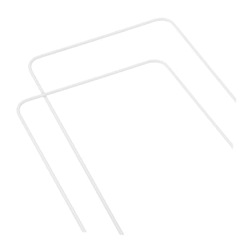 GARVALON 9pcs Iron Wire Croquet Wickets Replacement Outdoor Croquet Gate for Family Lawn Backyard Games for Picnics Camping and Outdoor Gatherings