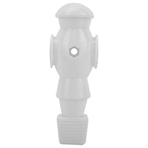 Foosball Replacement Players, Foosball Men 2 PCS, Table Soccer Guys, Plastic Replacement Parts for Football Table Player, Dia 16mm Universal