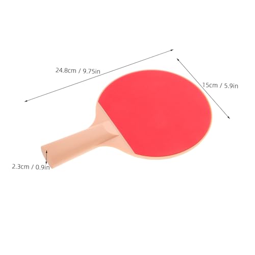 Outanaya Table Tennis Racket Set Pong Paddle Plastic Elasticity Bat for Outdoor Games