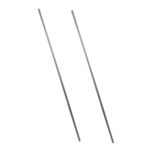 Mikikit 2pcs Tabletop Foosball Table Accessory Football Machine Pole Rods Grip for Table Soccer Handle Replacement for Broken Foosball Handles Enhance Your Game Experience