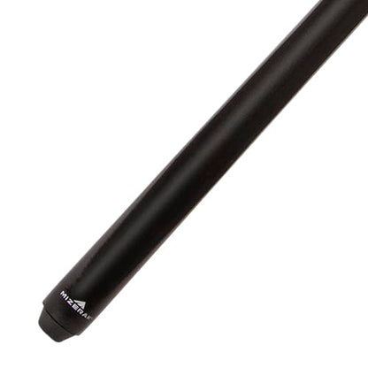 Mizerak 40" Shorty Pool Cue – One-Piece Hardwood Billiard Cue Stick with 12mm Leather Tip for Tight Spaces and Precison Shots
