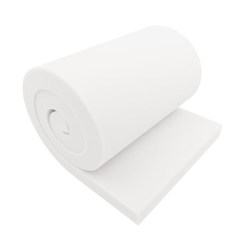 GoTo Foam 2" Height x 30" Width x 72" Length 36ILD (Semi-Firm) Upholstery Cushion Made in USA - color: Semi-Firm, size: 2x30x72