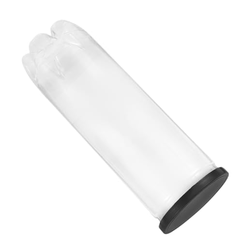 Toyvian Portable Tennis Balls Storage Bottle Clear Organizer for Tennis Badminton Table Tennis Lightweight and Durable Sports Supply Container