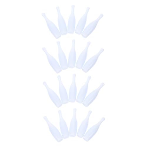 Yardwe 30Pcs Mini Bowling Pin Indoor Bowling Game Compact Bowling Pins for Adults for Family Gatherings Unique Present Improves and Coordination