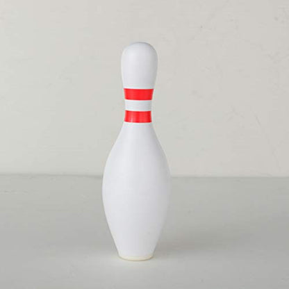 Garneck Bowling Pin Piggy Bank - Unique Plastic Coin Bank for Kids and Toddlers for Home and Office Decor