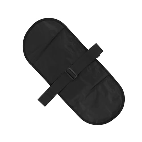 VBESTLIFE Discus and Shot Put Carrier Bag, Waterproof Oxford Fabric Shot Put Dual Storage Bag with Adjust Strap for Track Field - color: Black