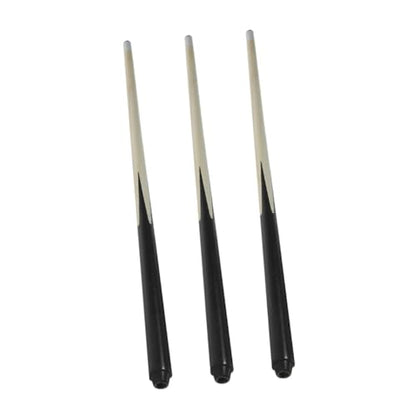 3Pcs Short Pool Cue Sticks Mini Billiard Cues for Wooden Design for Young Players Portable Billiards Accessory for Home and Outdoor Fun