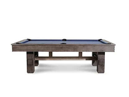 Nixon Billiards - Kemp Slate Billiard Pool Table (Grayson Gray, 7FT and 8FT) - size: 7FT Without Installation