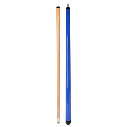 ASKA Short Kids Cue LCS, Canadian Hard Rock Maple Billiard Pool Cue Stick - color: 52-Inches, Blue (SWP52B)