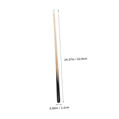 Billiard Cue Stick Compact Pool Cue for Home Use Safe Design Engaging Colors for Billiards Fun