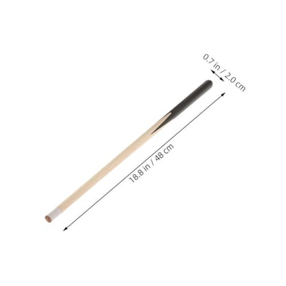 3pcs Mini Hardwood Pool Cue Sticks for Short Billiard Cue for Portable Practice and Family Game Accessories