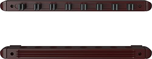 Fat Cat 2-Piece Wall Mounted Hardwood Billiard/Pool Cue Rack,