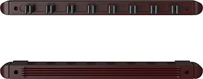 Fat Cat 2-Piece Wall Mounted Hardwood Billiard/Pool Cue Rack,