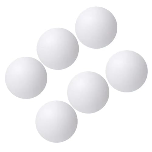 50PCS 25mm White Mini Fun Ping Pong Balls Bulk Plastic Ping Pong Balls for Prize Draws Lottery Games Party Favours Colouring Activity Accessories