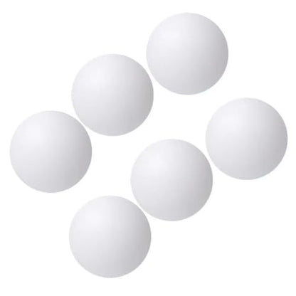 50PCS 25mm White Mini Fun Ping Pong Balls Bulk Plastic Ping Pong Balls for Prize Draws Lottery Games Party Favours Colouring Activity Accessories
