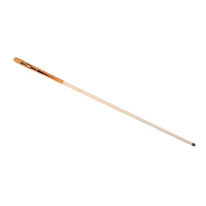 Short Pool Cue Stick 41.34in with 14mm Tip, 2 - Piece Maple Billiard Cue - High Hitting Accuracy, Compact Design for Tight Spaces, Ideal for Beginners & Pros