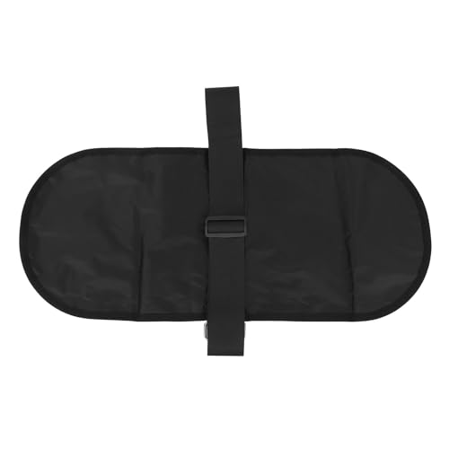 Discus Carrier Bag, Oxford Track and Field Discus Put Carry Bag with Adjust Strap, Athletes Discus Carrying Bag for 2, (Black)