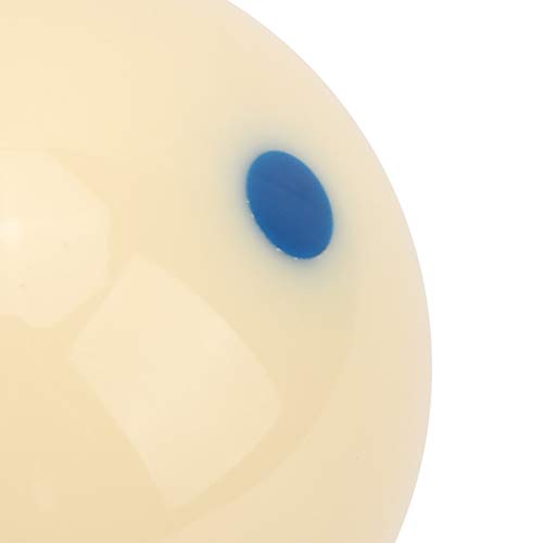 57.2mm DotSpot Cue Ball HighQuality Resin Billiard Training Ball for Practice Sessions Gym 1 Piece - color: Blue Dot