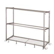 Hyper Tough 3 Tier Wall Mounted Sports Rack