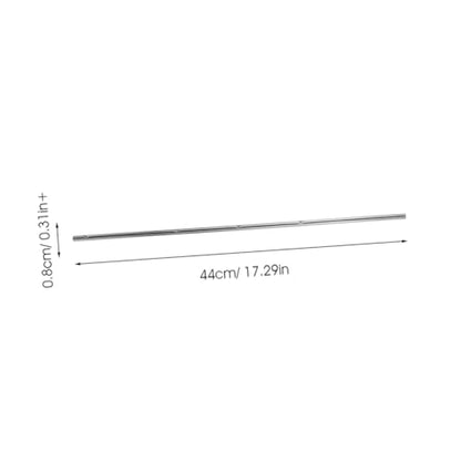 Mikinona 2pcs Foosball Table Rod Replacement Iron Poles Operation Handles for Soccer Table Game Accessories Suitable for Teens and Adults