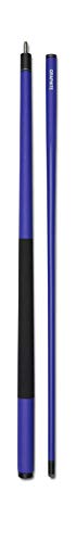 58" Two-Piece Graphite Fiberglass Composite Billiard Pool Cue Stick - color: Purple - Matte