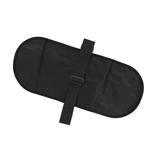VBESTLIFE Discus and Shot Put Carrier Bag, Waterproof Oxford Fabric Shot Put Dual Storage Bag with Adjust Strap for Track Field - color: Black
