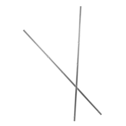 BESTonZON 2pcs Iron Foosball Table Rods Replacement Handles for Table Soccer Gaming Comfortable Grip