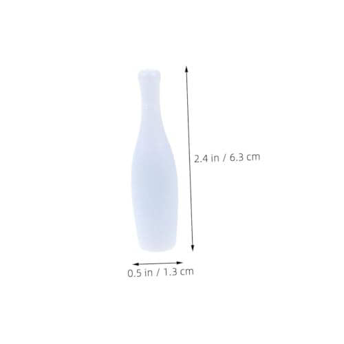 Mini Bowling Game Set 30pcs Bowling Pin Replacement for Indoor Play and Party Favors