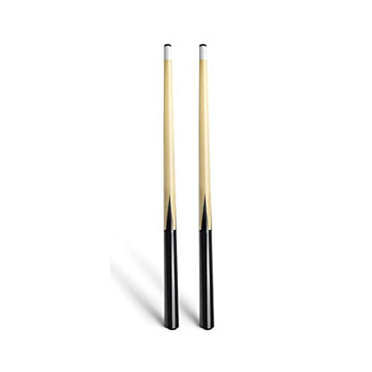 2 Pieces 19Inch Mini Cue Stick Pool Cue Hardwood Billiard Cue Stick for Kids