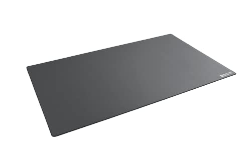 Board Game Playmat [2.5'x4'/Thick Super Cushioned/Stitched Edge/Water Resistant] with Carrying Case - for Tabletop Board Games, Card Games, RPG Games (Small, Gray) - color: Gray, size: Small (2.5'x4')
