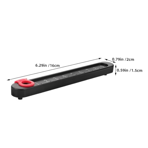 Toddmomy 5pcs Billiard Score Keeper Mini Tabletop Score Counter for Snooker Games for Pool Table for Home Office Competitive Play