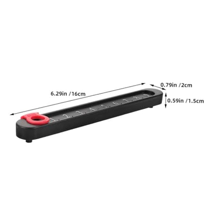 Toddmomy 5pcs Billiard Score Keeper Mini Tabletop Score Counter for Snooker Games for Pool Table for Home Office Competitive Play