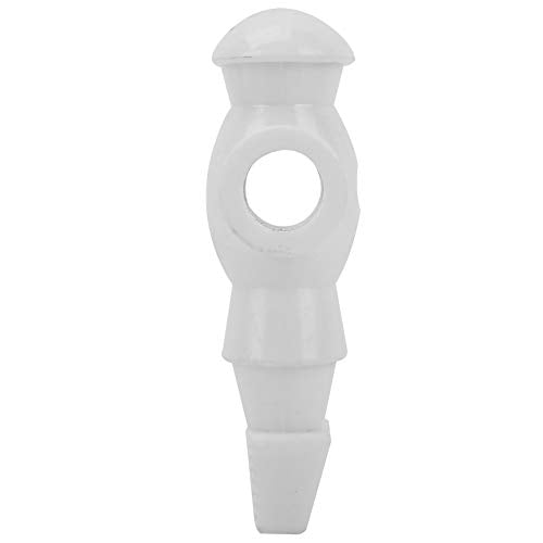 Foosball Replacement Players, Foosball Men 2 PCS, Table Soccer Guys, Plastic Replacement Parts for Football Table Player, Dia 16mm Universal