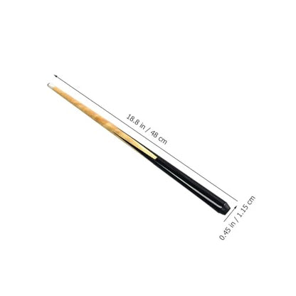 Short Pool Cue Stick Lightweight Practice Billiard Cue for Beginners Compact Design Effortless Efficient Use
