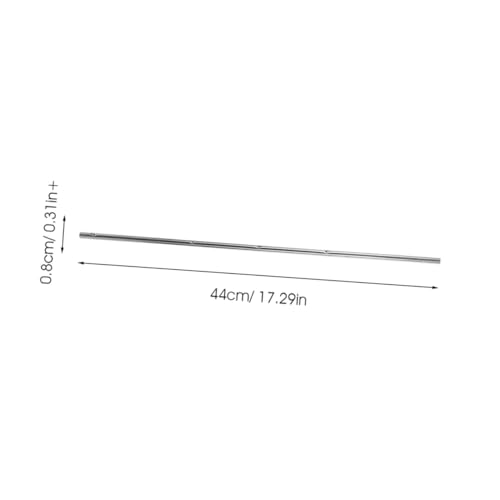 2pcs Foosball Table Replacement Rods Iron Poles Long Soccer Machine Handles for Adults and Tabletop Football Game Accessories with Comfortable Grip and Easy Installation