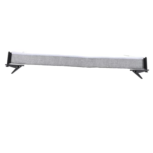 Standard Table Tennis Net Rack Set with Stainless Steel Frame and Nylon Net, Indoor Match Net Belt Bracket for Simple Installation