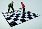 GAME MAT GIANT CHESS/CHECKERS