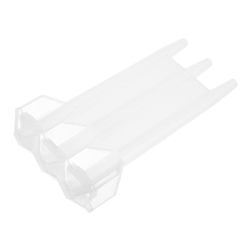 HANABASS Darts Carrying Case Hard Shell Storage Box Lightweight Organizer for Soft Tip Darts with Single White Compartment for Travel and Game Room