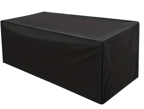 1pc Anti-Tearing Dustproof Waterproof Billiard Table Cover, Pool (Black)(260x135x82cm) - size: 260x135x82cm