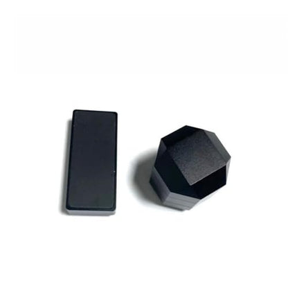Wokyo Premium 3 Layer Magnetic Billiard Pool Cue Chalk Holder Box Set, Pool Table Accessory for Billiards Precision Shots - color: Black