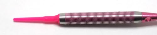 Edge Me (Micro Edge) - Pink - 18 Gram 90% Tungsten Soft Tip Darts - with Upgrade Kit